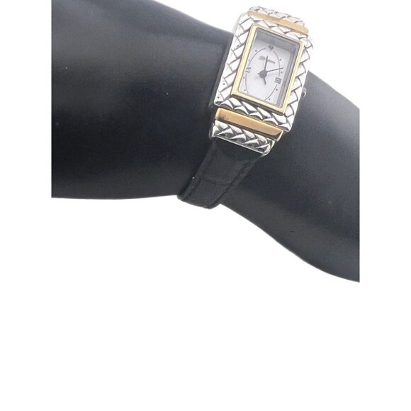 Brighton Augusta Silver Tone Case Quartz Women\'s Watch New Battery Reverse band main image 16